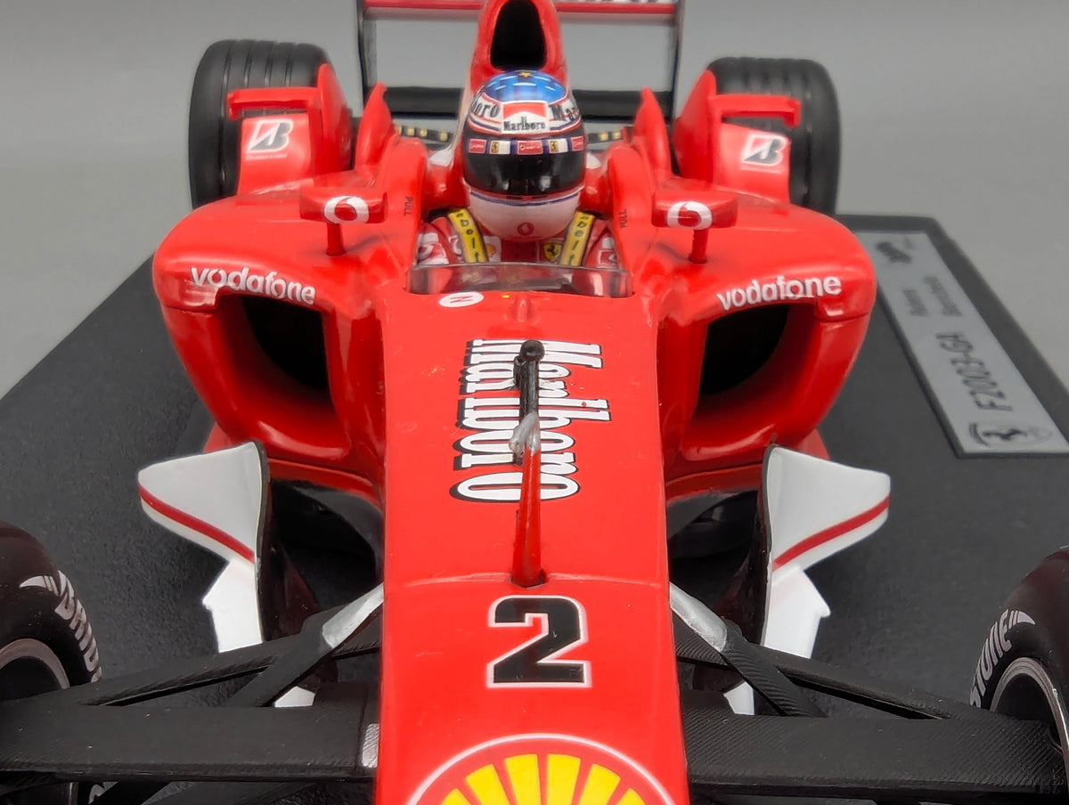 Modellautos 1:18 Hot Wheels Racing 54646 Ferrari F2003-GA #2 R. Barrichello OVP