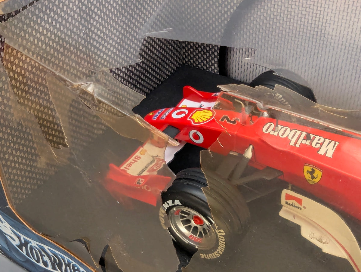 Modellautos 1:18 Hot Wheels Racing 54646 Ferrari F2003-GA #2 R. Barrichello OVP