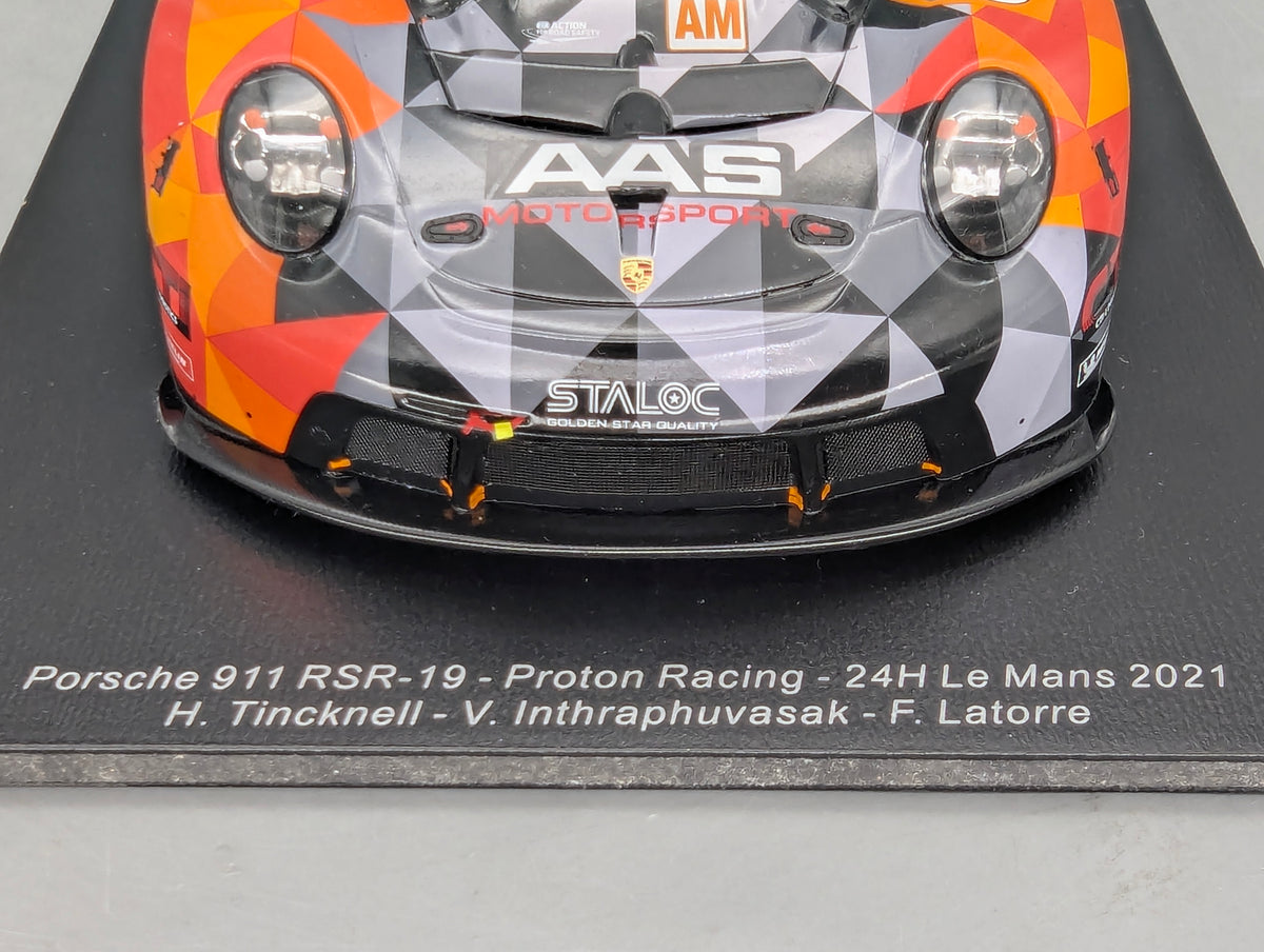 Modellautos 1:18 Spark 18S707 Porsche 911 RSR-19 24h Le Mans 2021 #99 mit OVP