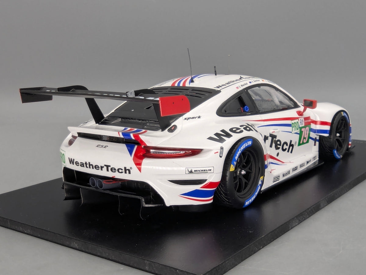 Modellautos 1:18 Spark 18S700 Porsche 911 RSR-19 24h Le Mans 2021 #79 mit OVP