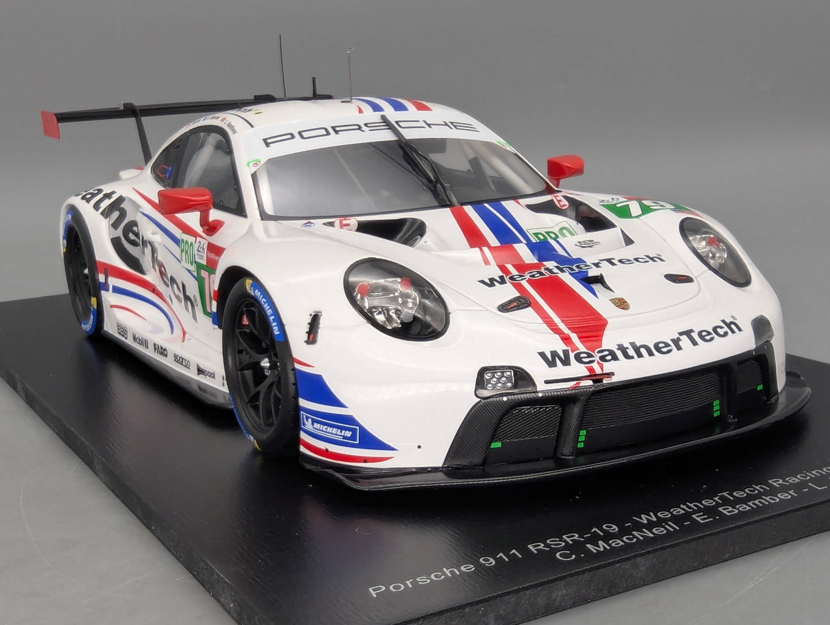 Modellautos 1:18 Spark 18S700 Porsche 911 RSR-19 24h Le Mans 2021 #79 mit OVP