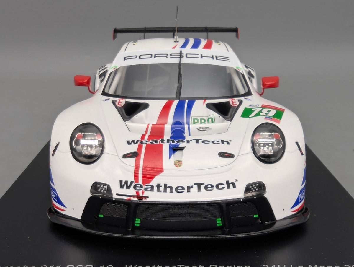 Modellautos 1:18 Spark 18S700 Porsche 911 RSR-19 24h Le Mans 2021 #79 mit OVP
