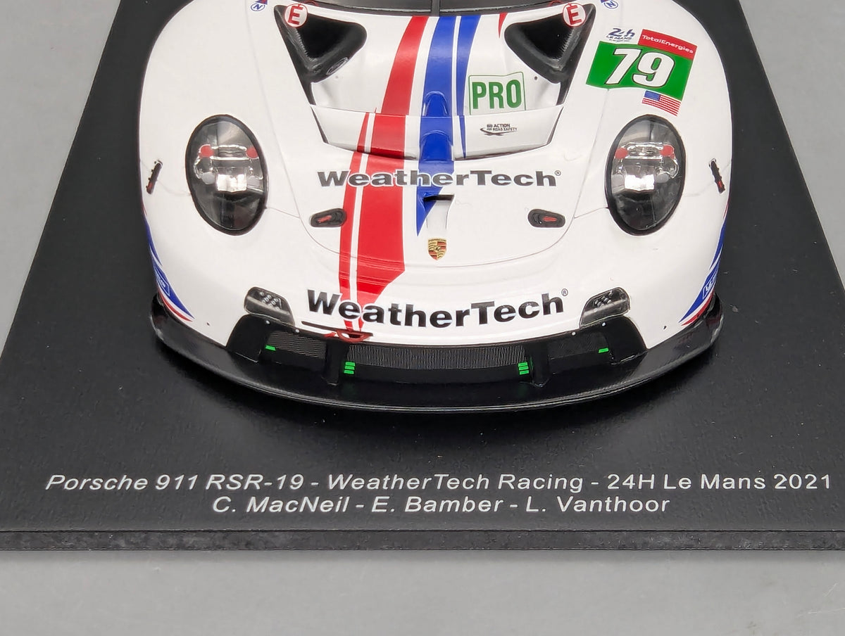 Modellautos 1:18 Spark 18S700 Porsche 911 RSR-19 24h Le Mans 2021 #79 mit OVP
