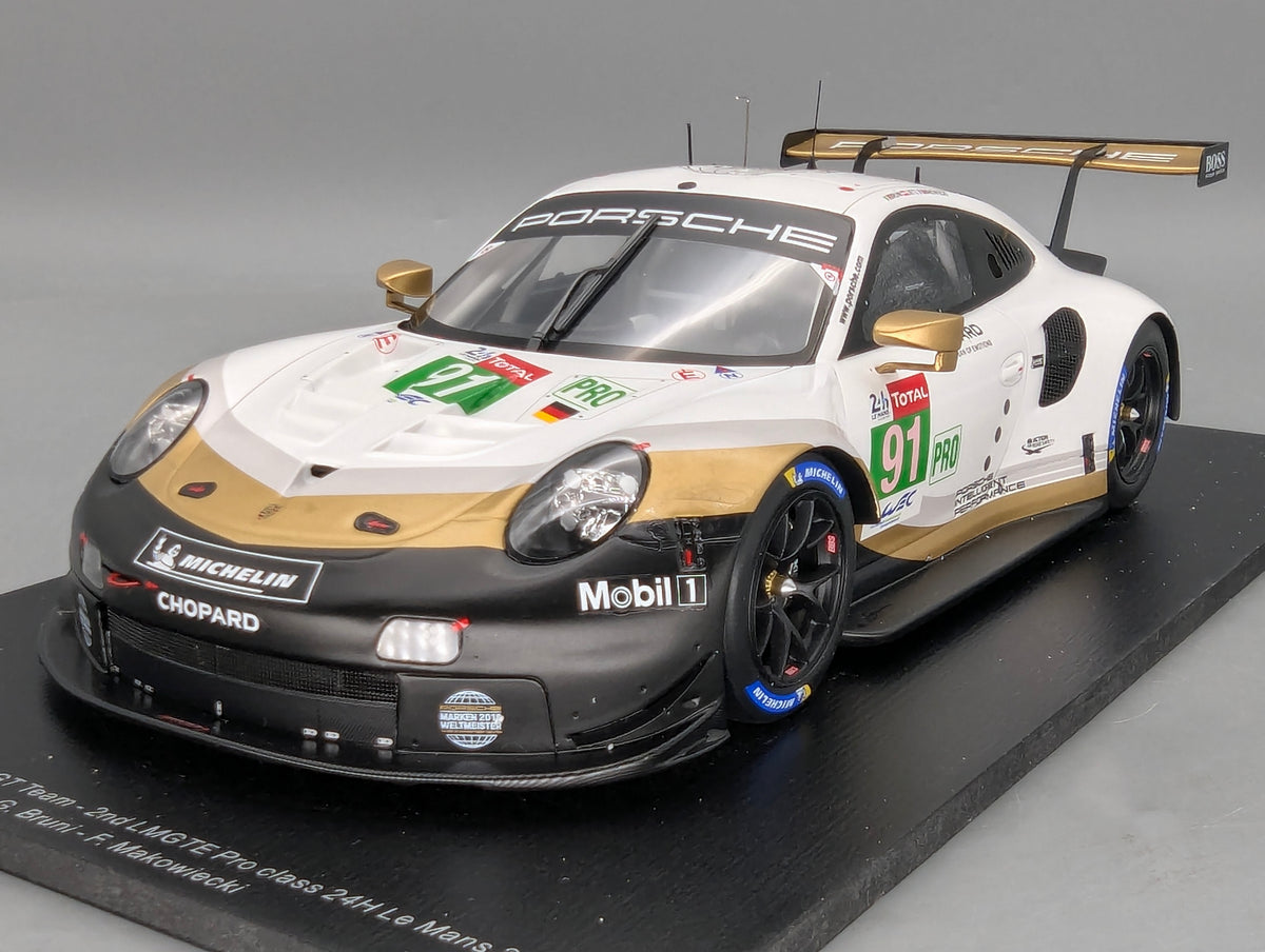 Modellautos 1:18 Spark 18S434 Porsche 911 RSR 24h Le Mans 2019 #91 mit OVP