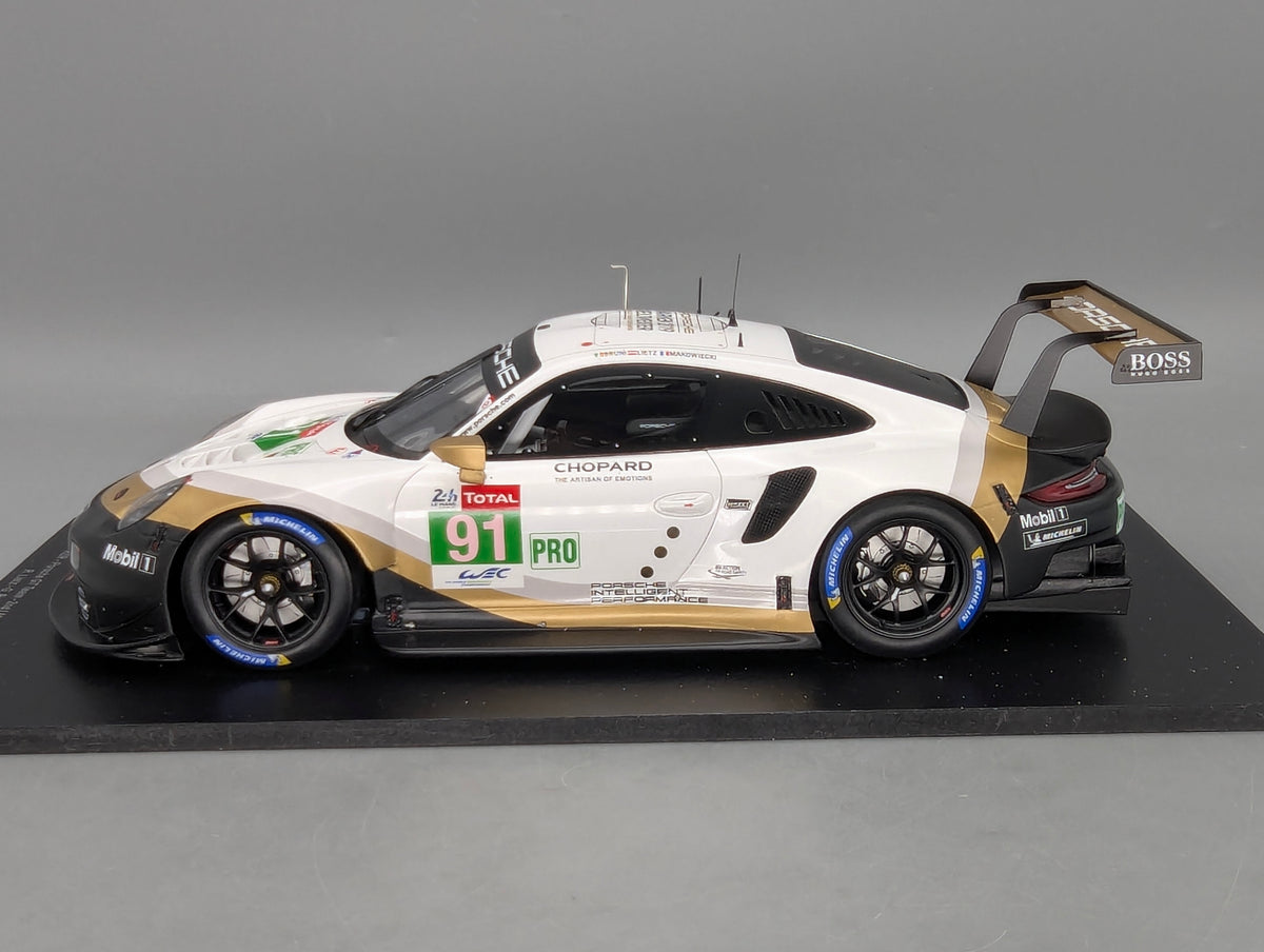 Modellautos 1:18 Spark 18S434 Porsche 911 RSR 24h Le Mans 2019 #91 mit OVP