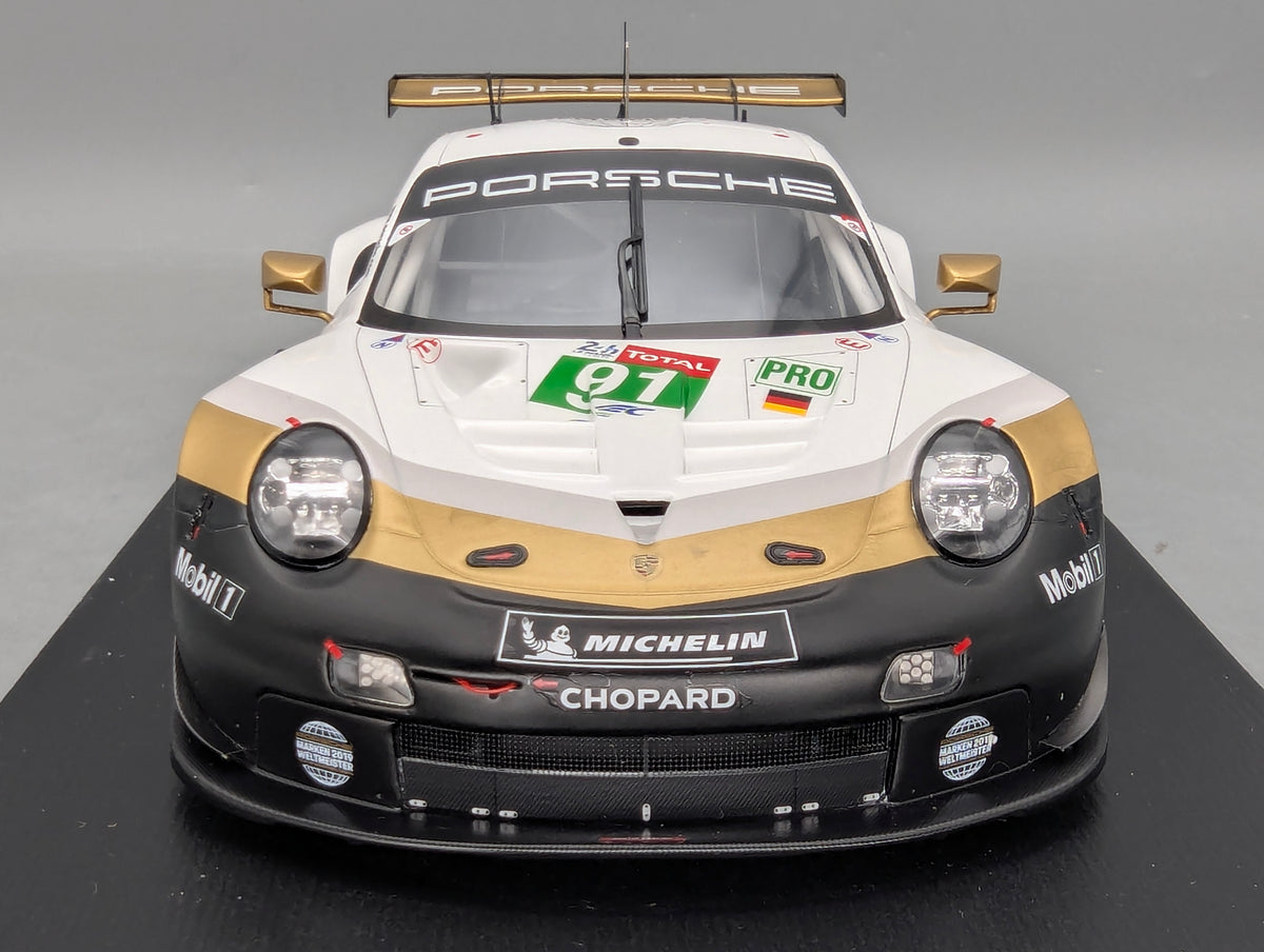 Modellautos 1:18 Spark 18S434 Porsche 911 RSR 24h Le Mans 2019 #91 mit OVP