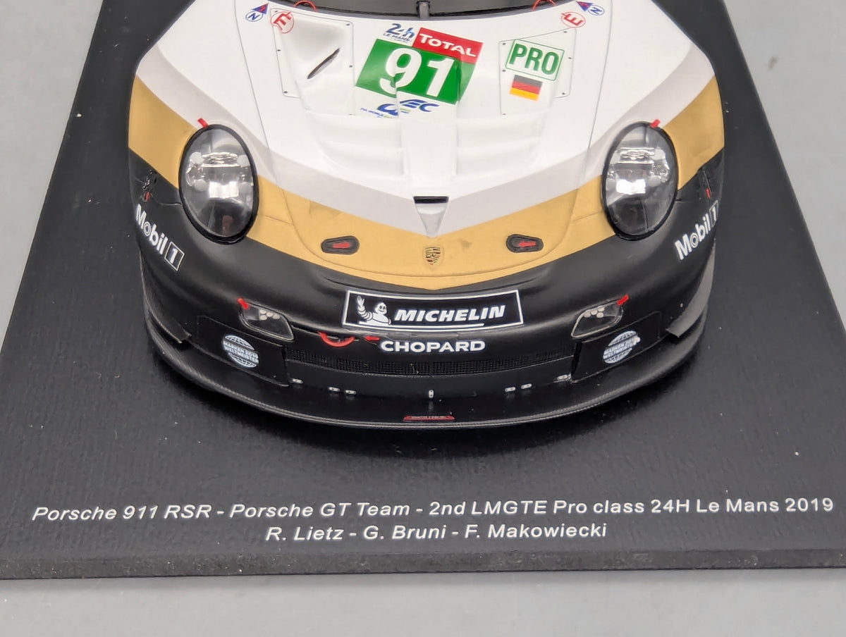 Modellautos 1:18 Spark 18S434 Porsche 911 RSR 24h Le Mans 2019 #91 mit OVP