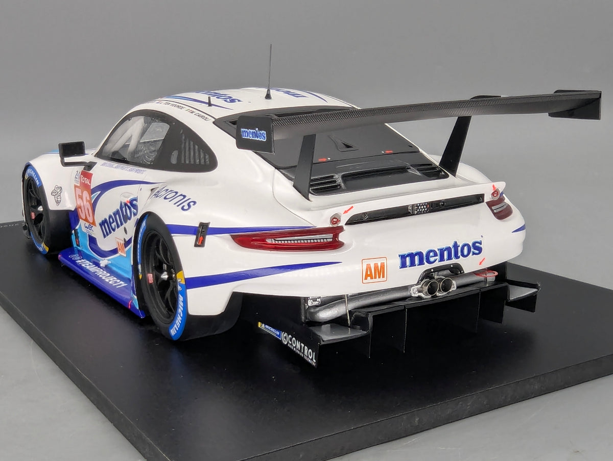 Modellautos 1:18 Spark 18S560 Porsche 911 RSR 24h Le Mans 2020 #56 mit OVP