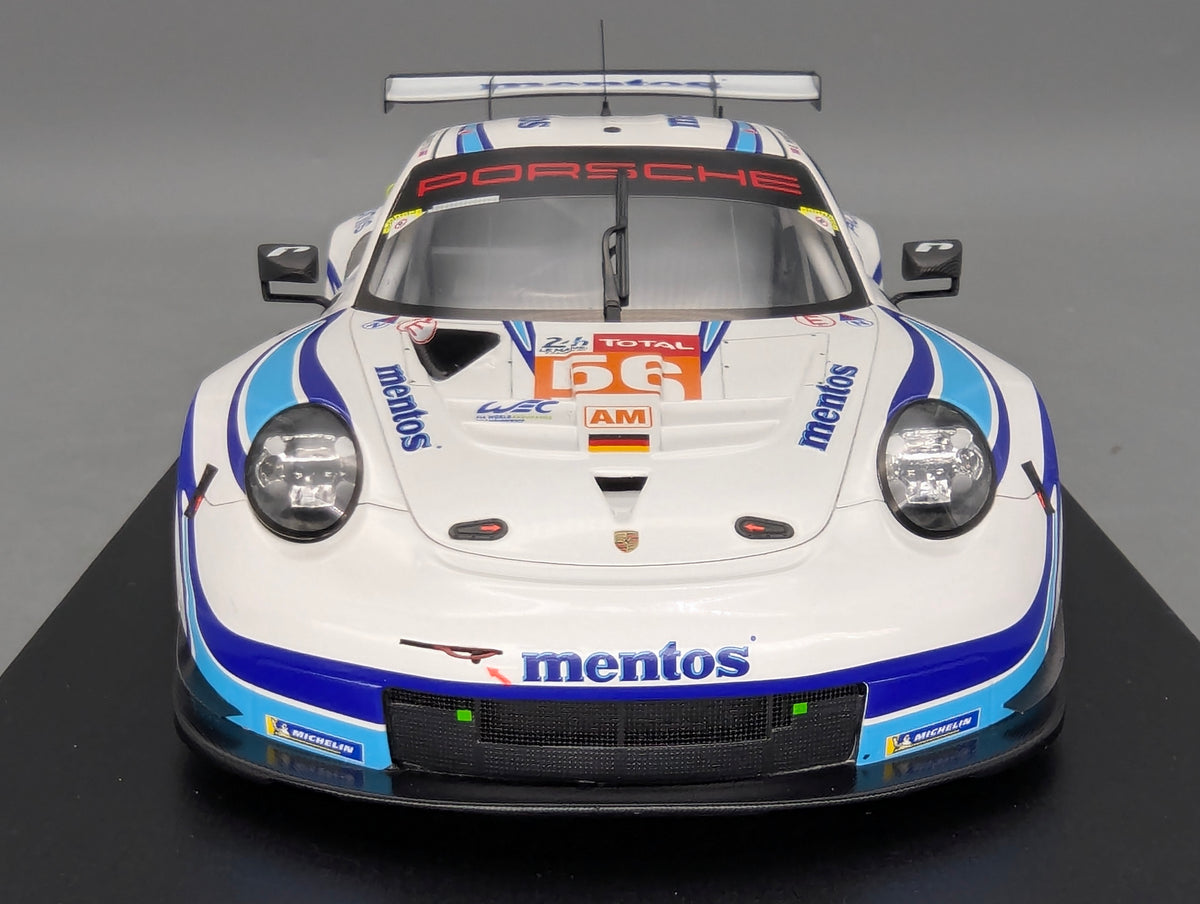 Modellautos 1:18 Spark 18S560 Porsche 911 RSR 24h Le Mans 2020 #56 mit OVP