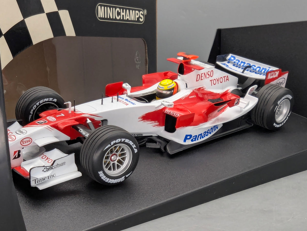 Modellautos 1:18 Minichamps Toyota TF106 2006 #7 Ralf Schumacher mit OVP
