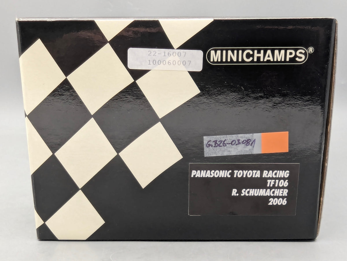 Modellautos 1:18 Minichamps Toyota TF106 2006 #7 Ralf Schumacher mit OVP