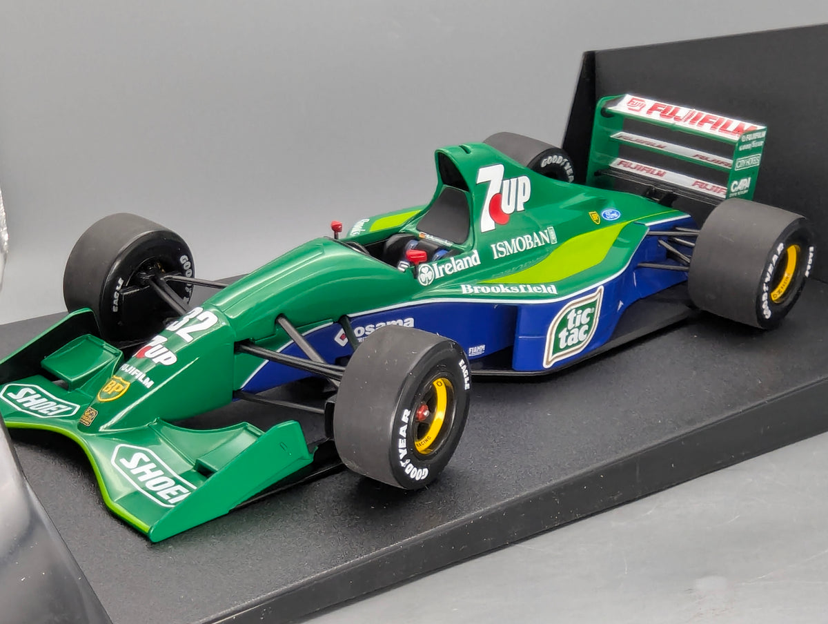 Modellautos 1:18 Minichamps Jordan Ford 191 Belgian GP 1991 #32 M. Schumacher mit OVP
