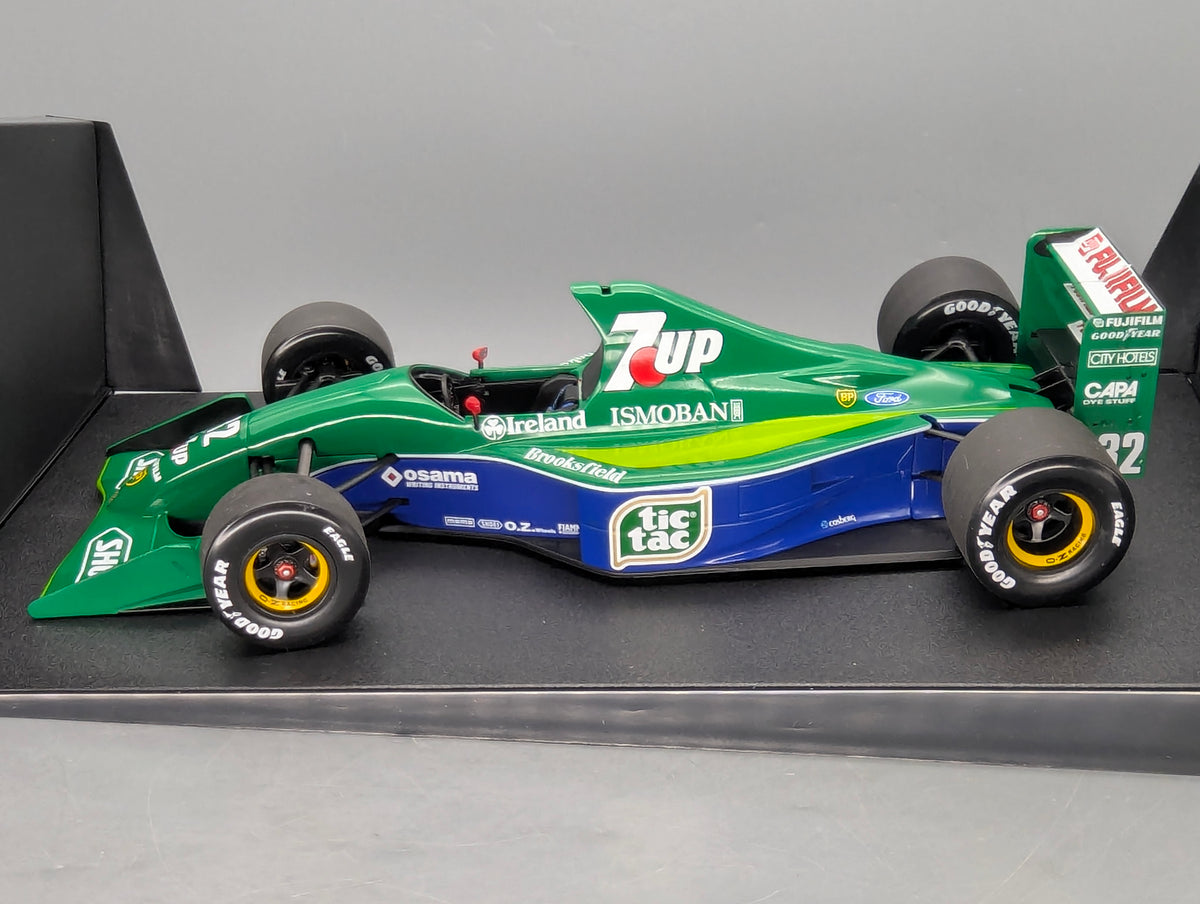 Modellautos 1:18 Minichamps Jordan Ford 191 Belgian GP 1991 #32 M. Schumacher mit OVP