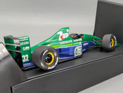 Modellautos 1:18 Minichamps Jordan Ford 191 Belgian GP 1991 #32 M. Schumacher mit OVP