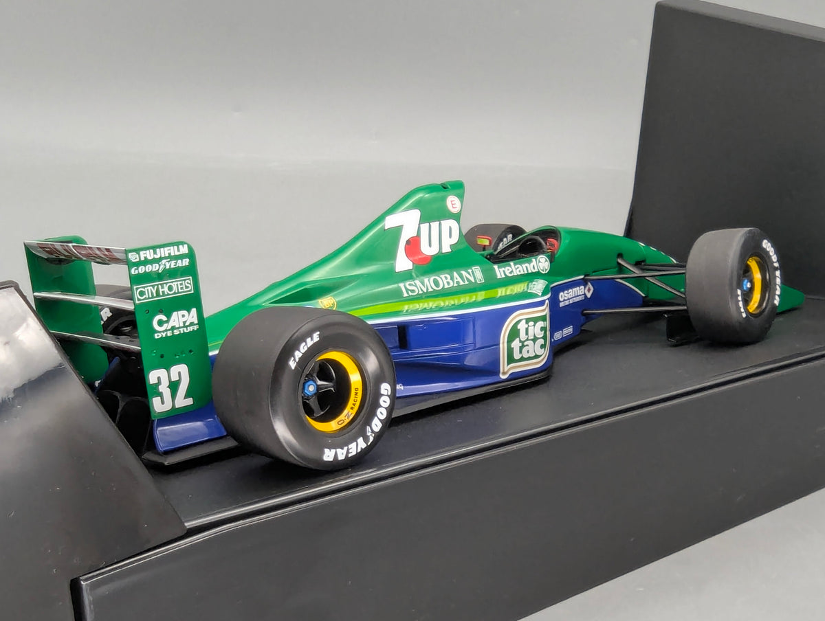 Modellautos 1:18 Minichamps Jordan Ford 191 Belgian GP 1991 #32 M. Schumacher mit OVP