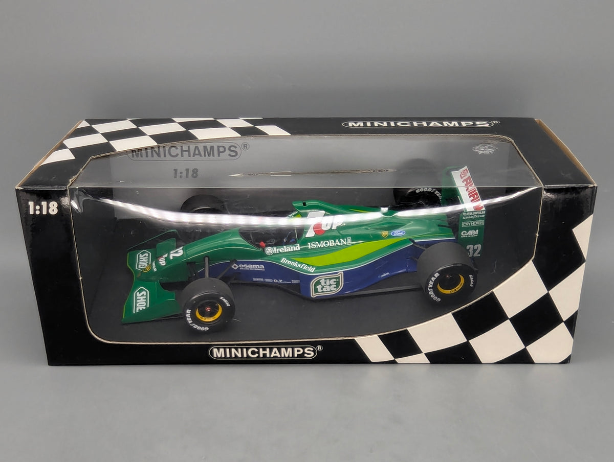 Modellautos 1:18 Minichamps Jordan Ford 191 Belgian GP 1991 #32 M. Schumacher mit OVP
