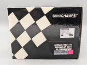 Modellautos 1:18 Minichamps Jordan Ford 191 Belgian GP 1991 #32 M. Schumacher mit OVP