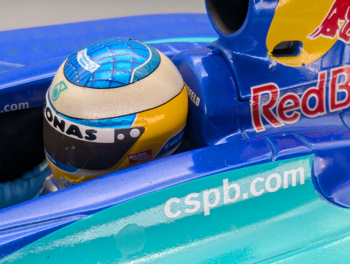Modellautos 1:18 Minichamps Sauber Petronas Showcar 2002 #7 Nick Heidfeld mit OVP