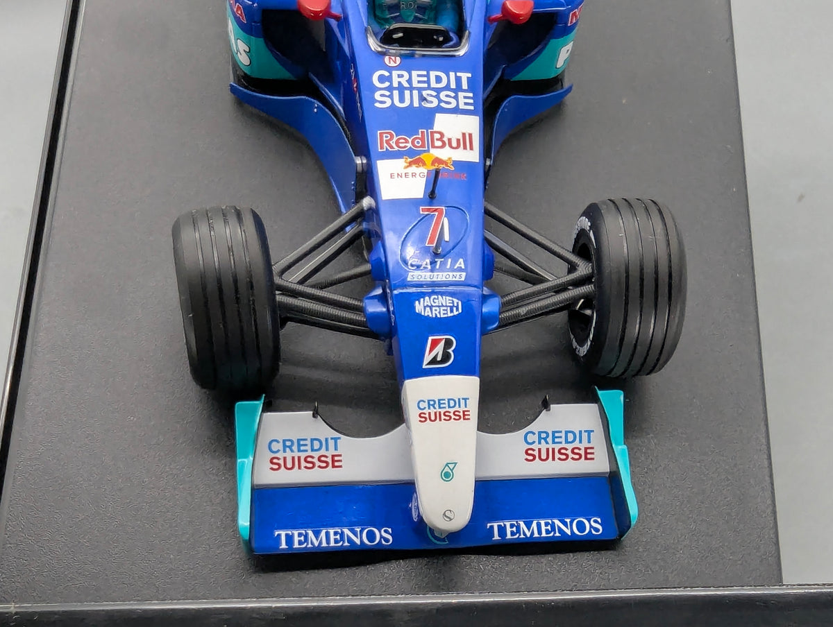 Modellautos 1:18 Minichamps Sauber Petronas Showcar 2002 #7 Nick Heidfeld mit OVP