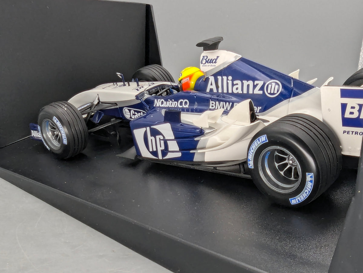 Modellautos 1:18 Minichamps Williams F1 BMW FW26 2004 #4 Ralf Schumacher OVP