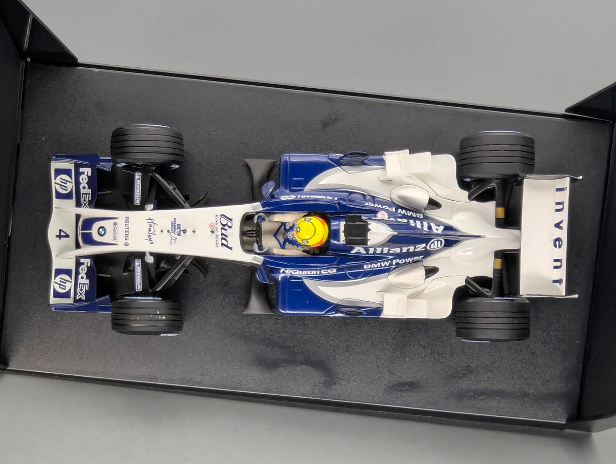 Modellautos 1:18 Minichamps Williams F1 BMW FW26 2004 #4 Ralf Schumacher OVP