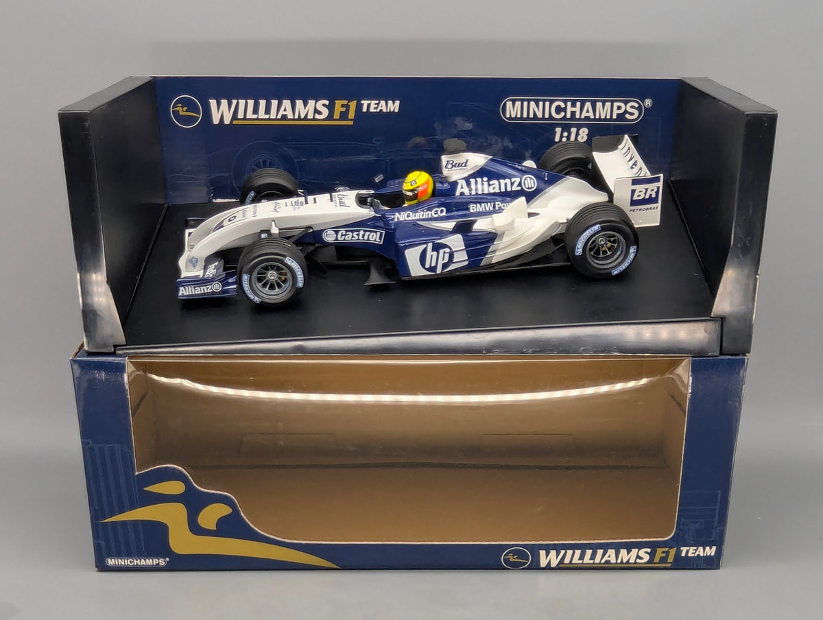 Modellautos 1:18 Minichamps Williams F1 BMW FW26 2004 #4 Ralf Schumacher OVP