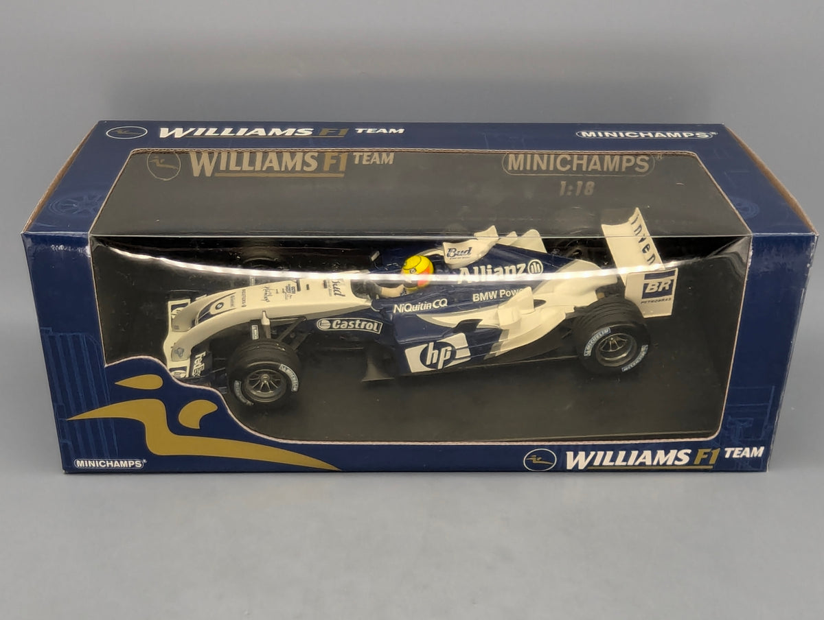 Modellautos 1:18 Minichamps Williams F1 BMW FW26 2004 #4 Ralf Schumacher OVP