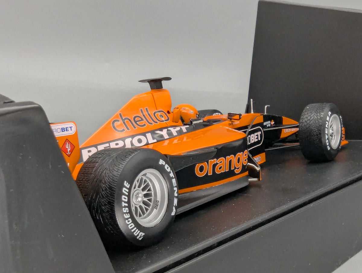 Modellautos 1:18 Minichamps Arrows Supertec A21 GP Canada 2000 #19 Verstappen OVP
