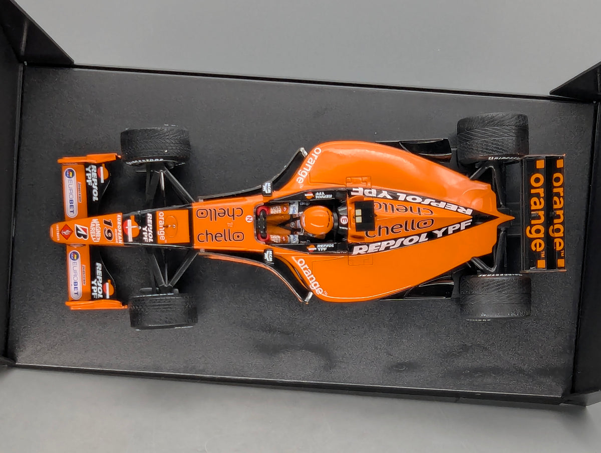 Modellautos 1:18 Minichamps Arrows Supertec A21 GP Canada 2000 #19 Verstappen OVP