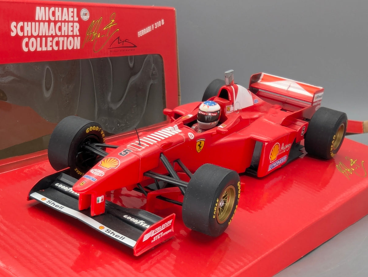 Modellautos 1:18 Minichamps Ferrari F310B 1997 #5 M. Schumacher mit OVP