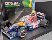 Modellautos 1:18 Minichamps Williams Renault FW14 1991 #5 Taxi Senna & Mansell OVP