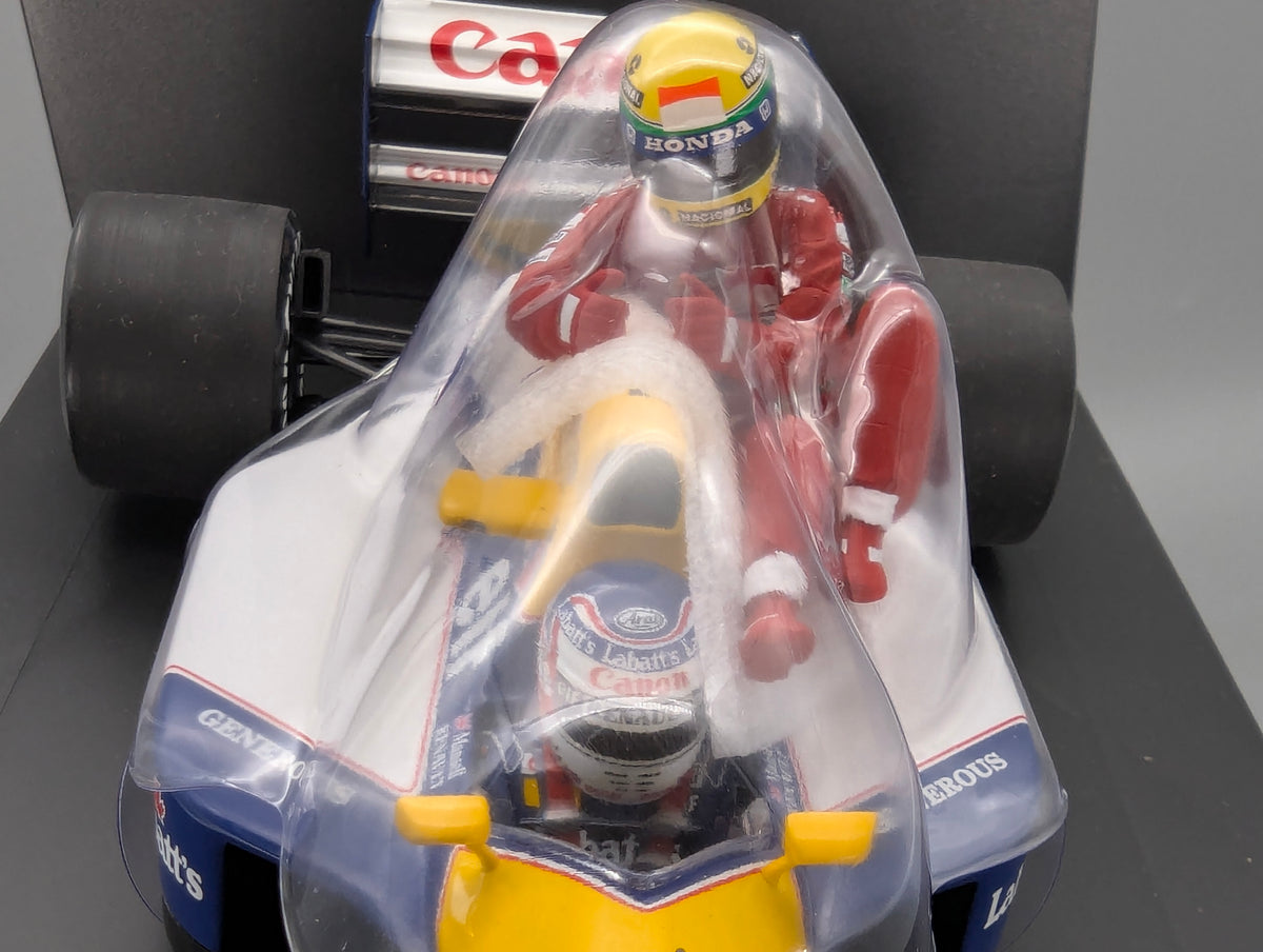 Modellautos 1:18 Minichamps Williams Renault FW14 1991 #5 Taxi Senna & Mansell OVP