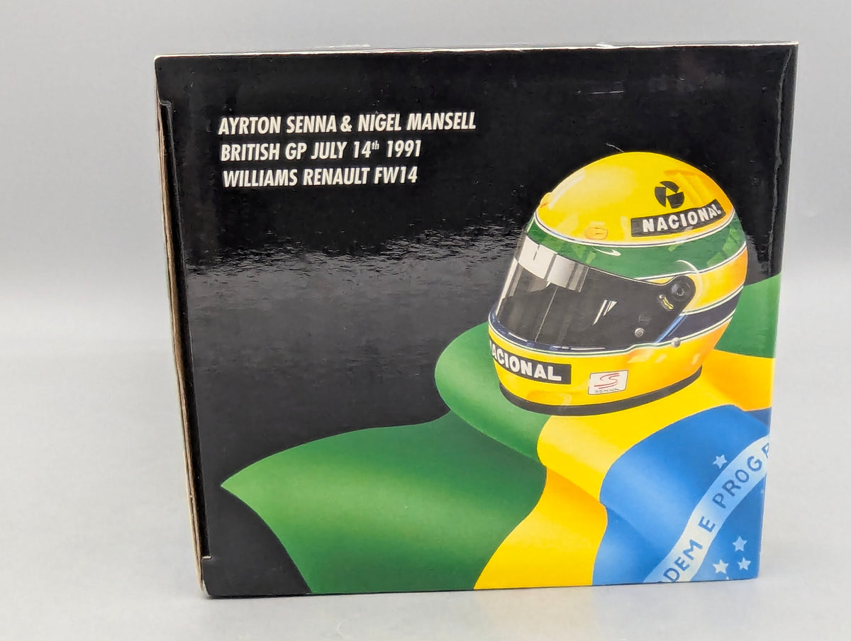Modellautos 1:18 Minichamps Williams Renault FW14 1991 #5 Taxi Senna & Mansell OVP