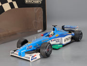 Modellautos 1:18 Minichamps Benetton Playlife B199 1999 #9 Fisichella OVP