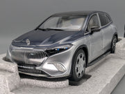 Modellautos 1:18 NZG Mercedes Maybach EQS 680 SUV Nauticblau Hightechsilber OVP