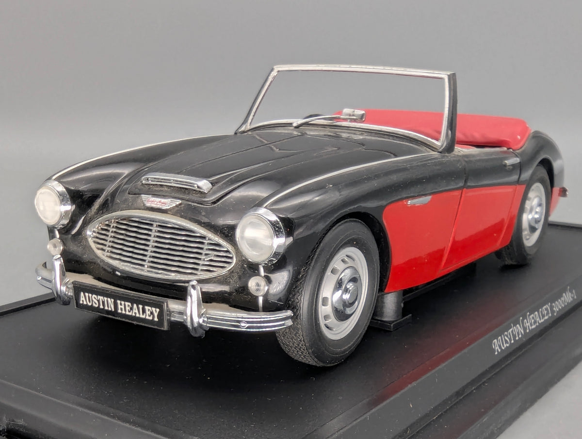 Modellautos 1:18 Kyosho 08141KR Austin Healey 3000 MK-1 Black Red mit OVP