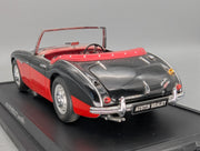 Modellautos 1:18 Kyosho 08141KR Austin Healey 3000 MK-1 Black Red mit OVP