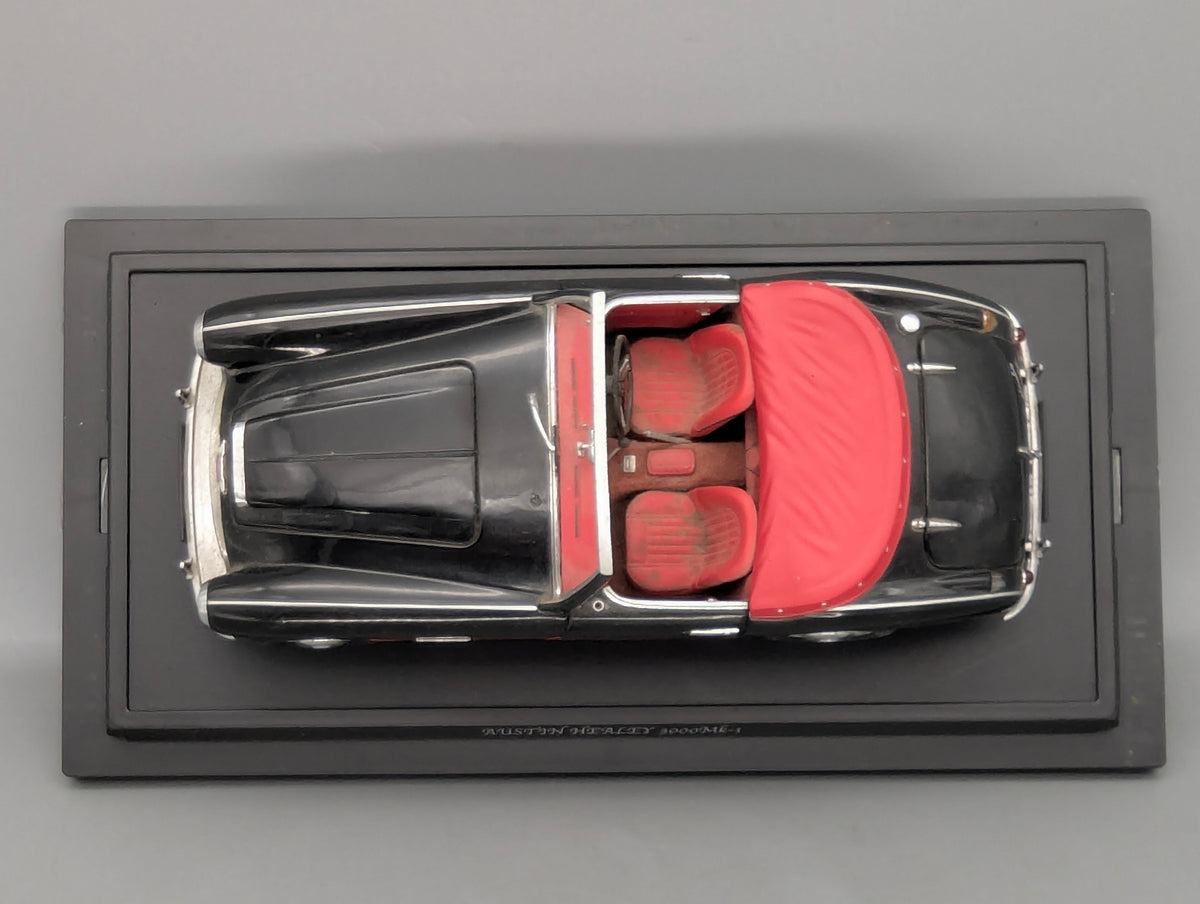Modellautos 1:18 Kyosho 08141KR Austin Healey 3000 MK-1 Black Red mit OVP