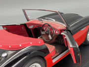 Modellautos 1:18 Kyosho 08141KR Austin Healey 3000 MK-1 Black Red mit OVP