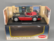 Modellautos 1:18 Kyosho 08141KR Austin Healey 3000 MK-1 Black Red mit OVP