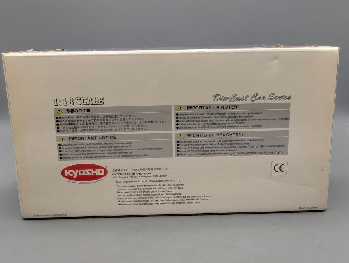 Modellautos 1:18 Kyosho 08141KR Austin Healey 3000 MK-1 Black Red mit OVP