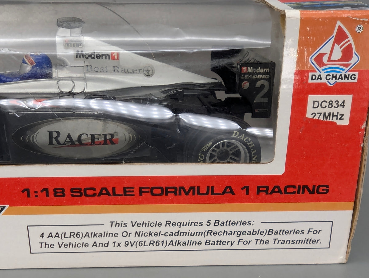 RC Modellautos 1:18 Da Chang Formel 1 Mercedes Racer #2 mit Funkfernbedienung in OVP