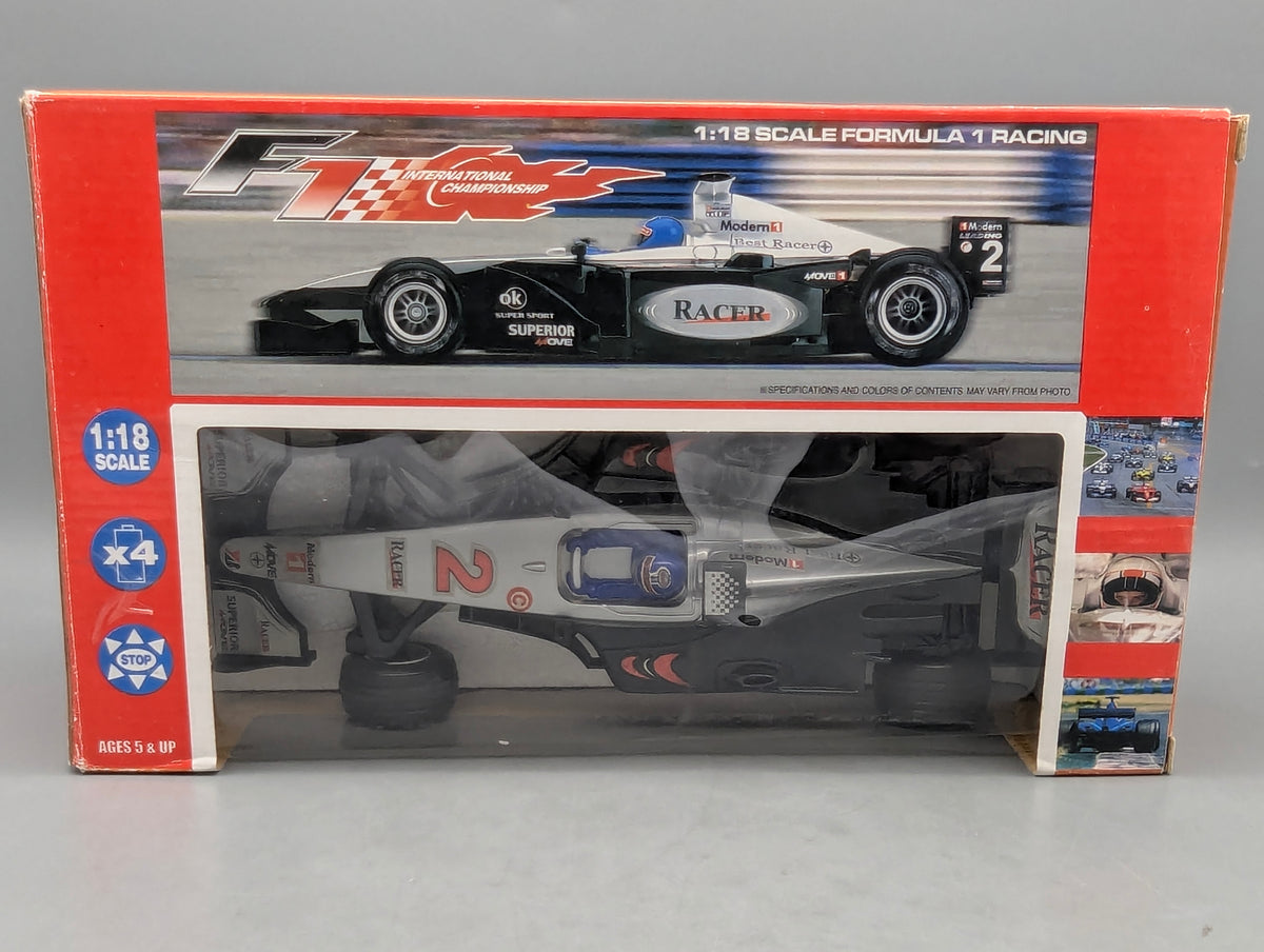 RC Modellautos 1:18 Da Chang Formel 1 Mercedes Racer #2 mit Funkfernbedienung in OVP