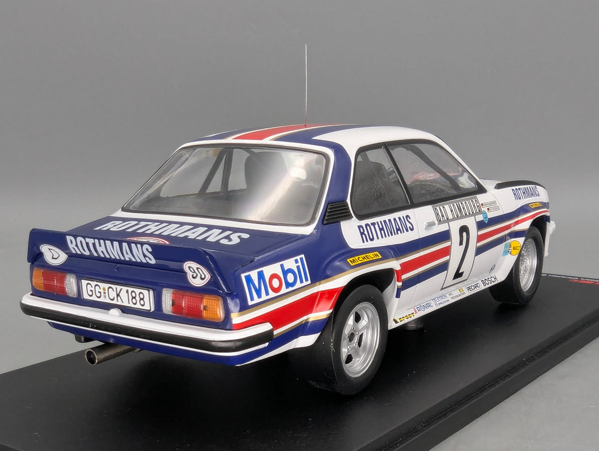 Modellautos 1:18 Werk83 Opel Ascona 400 WINNER RMC 1982 #2 Röhrl & Geistdörfer OVP
