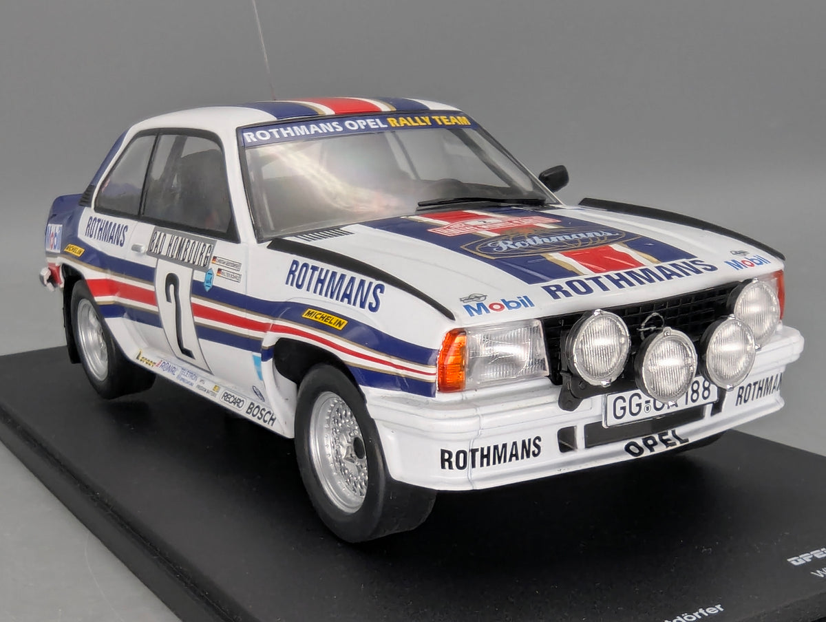 Modellautos 1:18 Werk83 Opel Ascona 400 WINNER RMC 1982 #2 Röhrl & Geistdörfer OVP