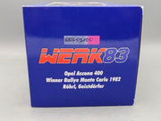 Modellautos 1:18 Werk83 Opel Ascona 400 WINNER RMC 1982 #2 Röhrl & Geistdörfer OVP