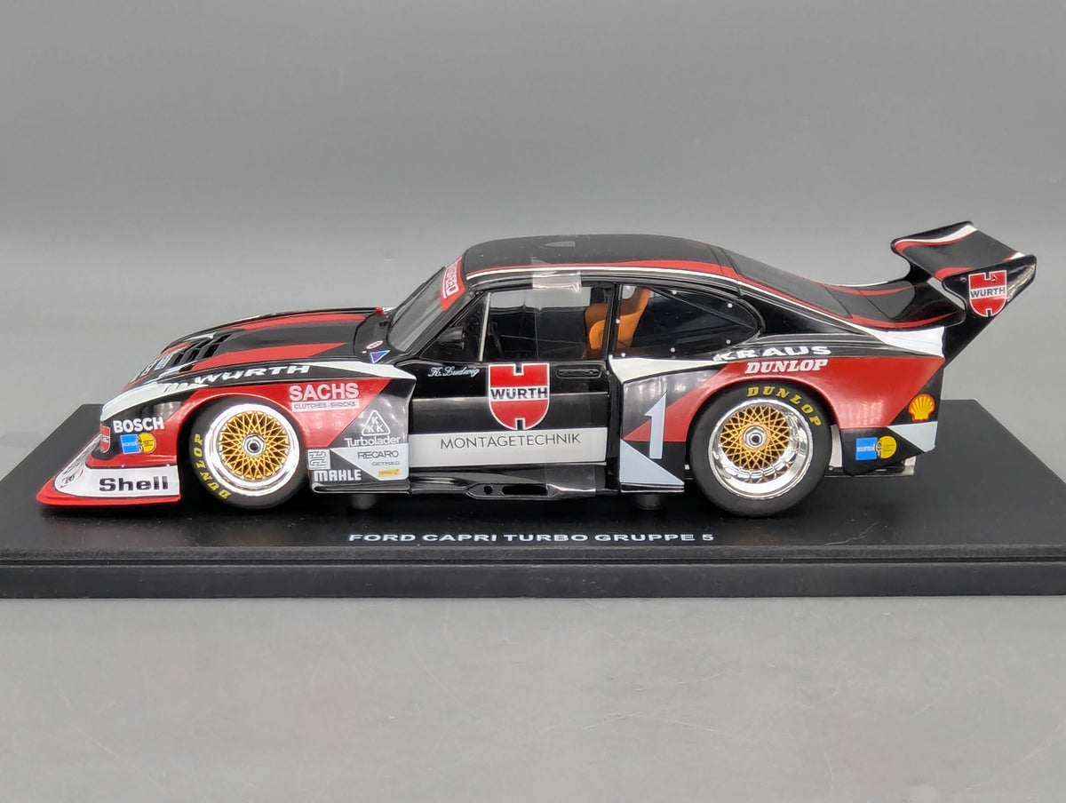 Modellautos 1:18 Werk83 Ford Capri Turbo Gr.5 DRM 1980 #1 K. Ludwig mit OVP