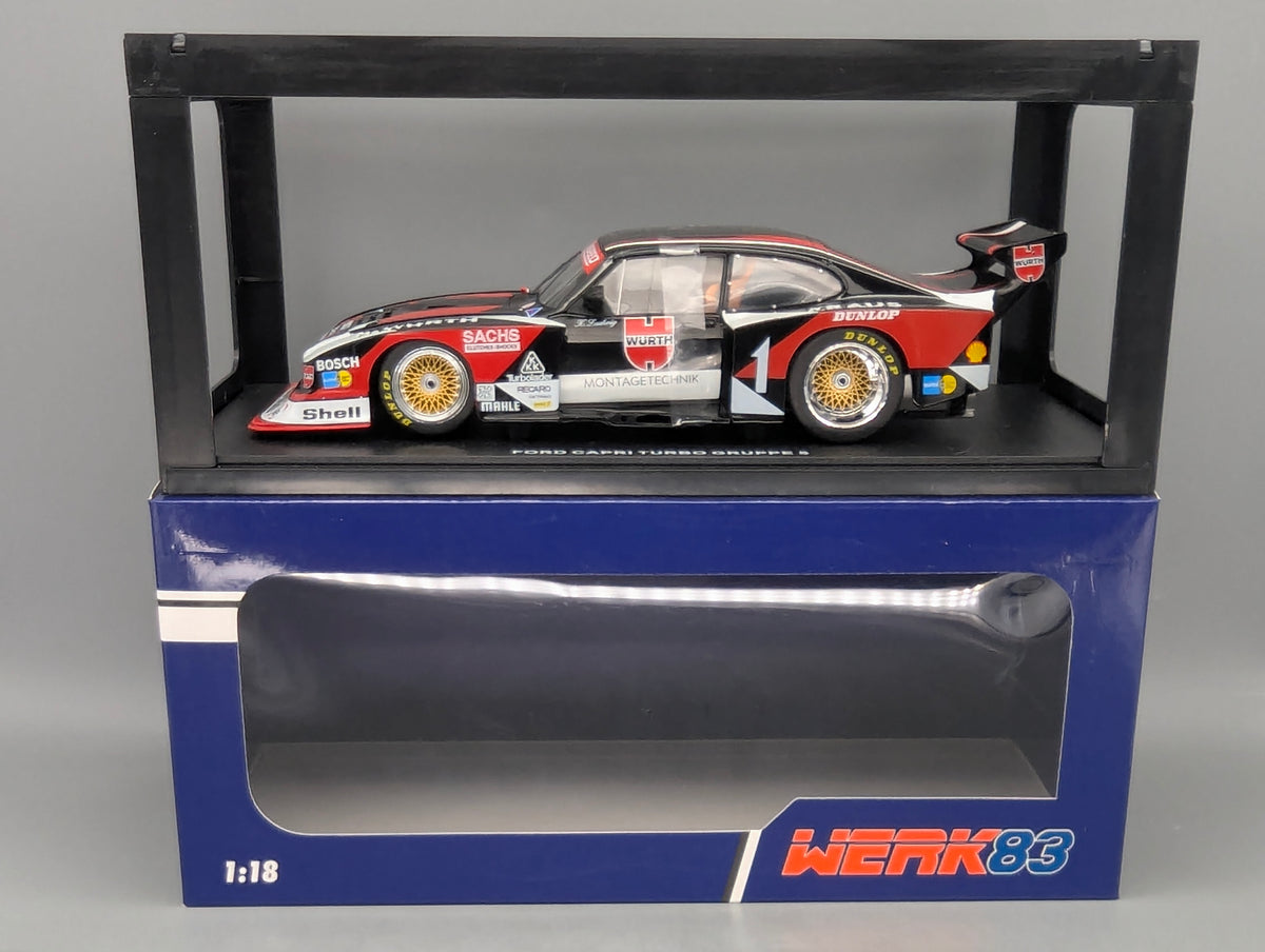 Modellautos 1:18 Werk83 Ford Capri Turbo Gr.5 DRM 1980 #1 K. Ludwig mit OVP