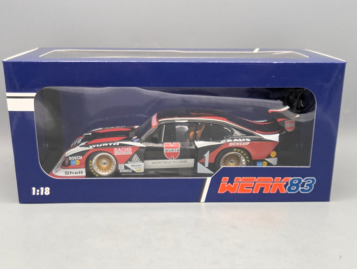Modellautos 1:18 Werk83 Ford Capri Turbo Gr.5 DRM 1980 #1 K. Ludwig mit OVP