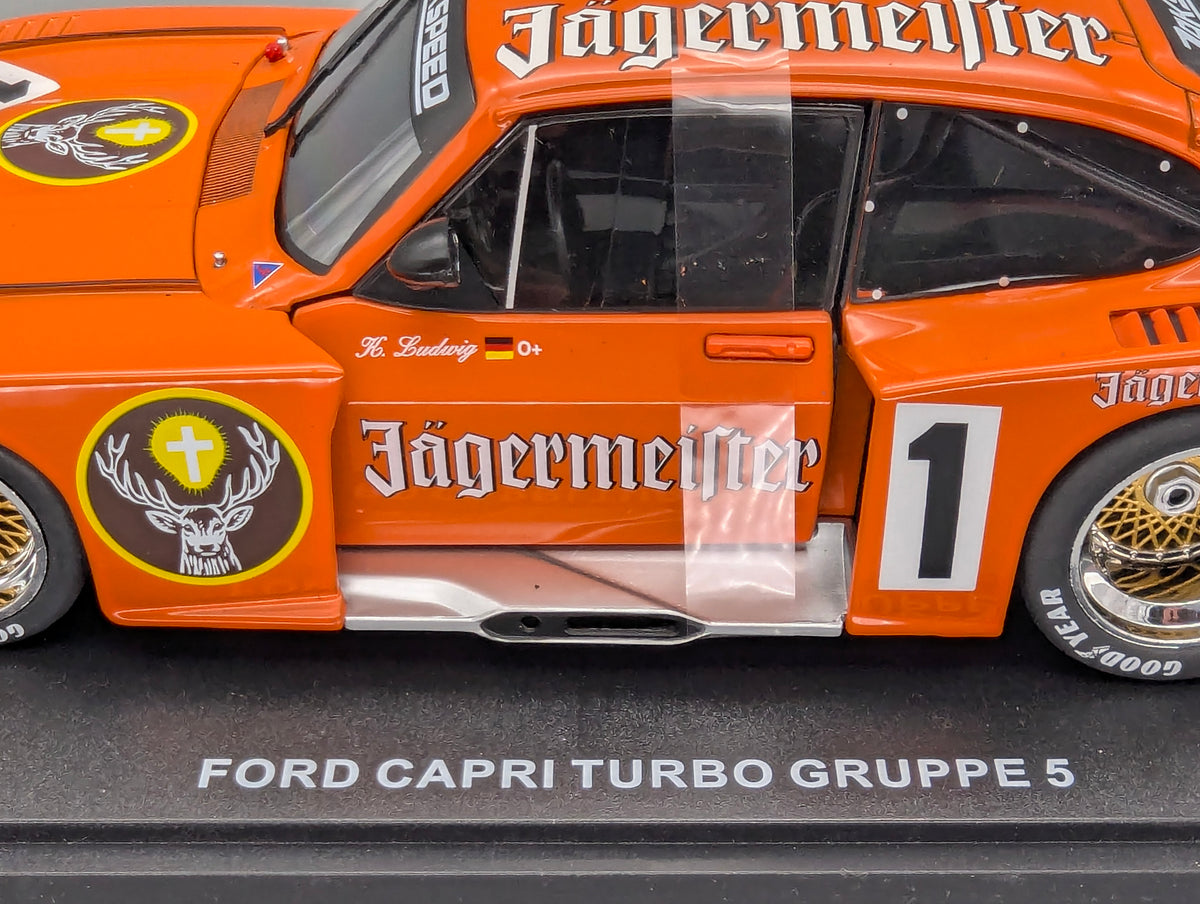 Modellautos 1:18 Werk83 Ford Capri Turbo Gr.5 DRM 1982 #1 K. Ludwig mit OVP
